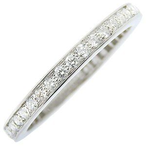 Van Cleef & Arpels romance full eternity ring Ring Pt950Platinum #4.25(US ...